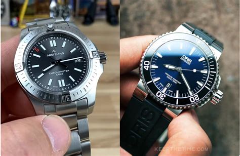 Breitling Colt 41 vs Oris Aquis .